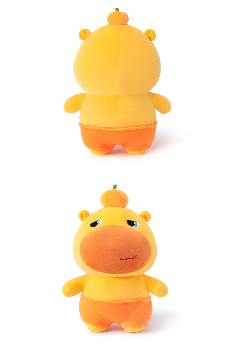 Duoai Authentic Capybara Lulu Large Plush Toy Comfort Pillow Sleeping Doll Couple Birthday Gift for Boys and Girls 3