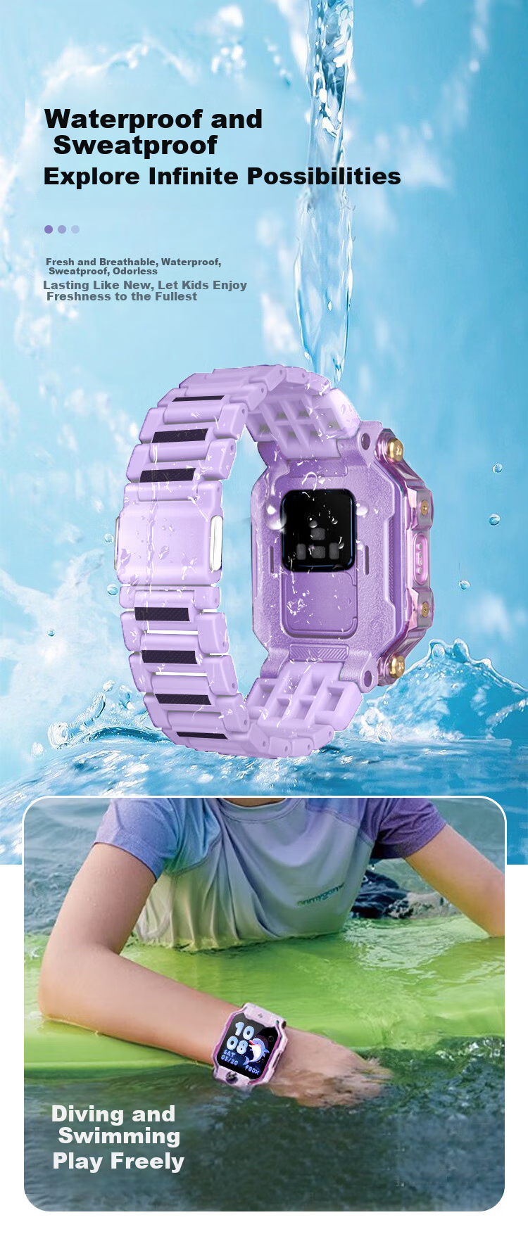 MSSM Little Genius Watch Charging Cable Q1A/Q2A/D2/D3/N3/Q1R/Z6/Z5/Z5a/Y06/Y03/Y05/Z2/Z3 Universal Charger for Kids' Phone Watches 3