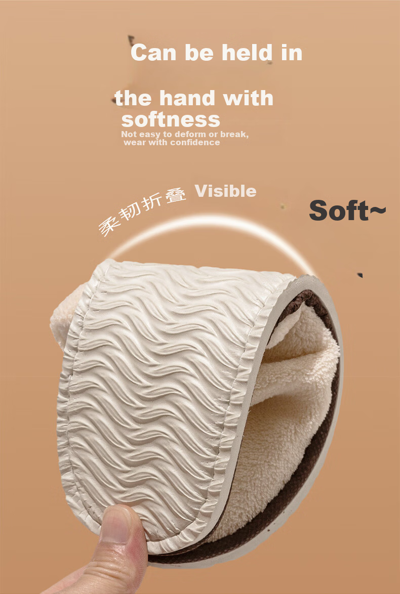 Liomirror Hotel Disposable Slippers Thickened Cotton Indoor Guest Slippers for Men and Women Portable Travel Home Slippers 5
