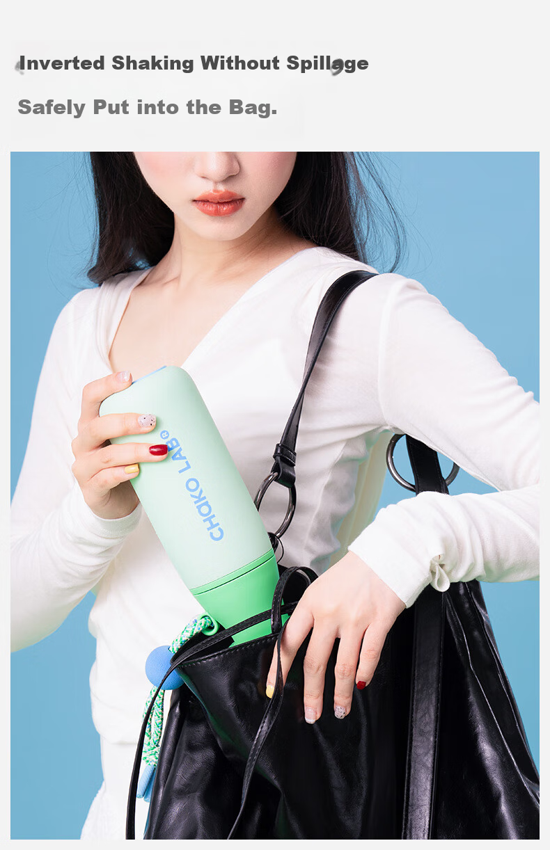 Chakolab Straw Children's Insulated Cup, Dual-Use Cup for Students, Portable Large Capacity, Stylish Office Cold Drink Cup, Milk Bottle 14