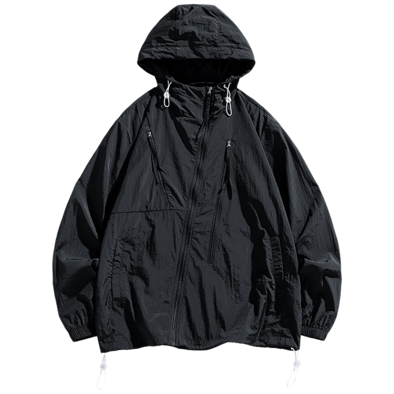 PLAYBOY Ice Silk Men's Sunscreen Jacket 2026 New Summer Lightweight Versatile Outdoor Men's Sun Protection Shirt
