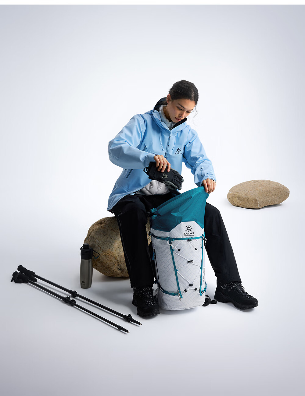 KAILAS Kailas Sky Dome II 20L Mountaineering Summit Backpack Outdoor Lightweight Durable Water-Resistant Hiking Climbing Backpack 11