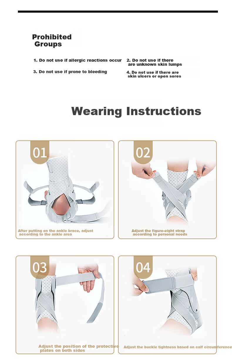 Olera Japanese Brand Ankle Brace Ligament Injury Support Professional Joint Protector for Sprains and Sports Injuries 7
