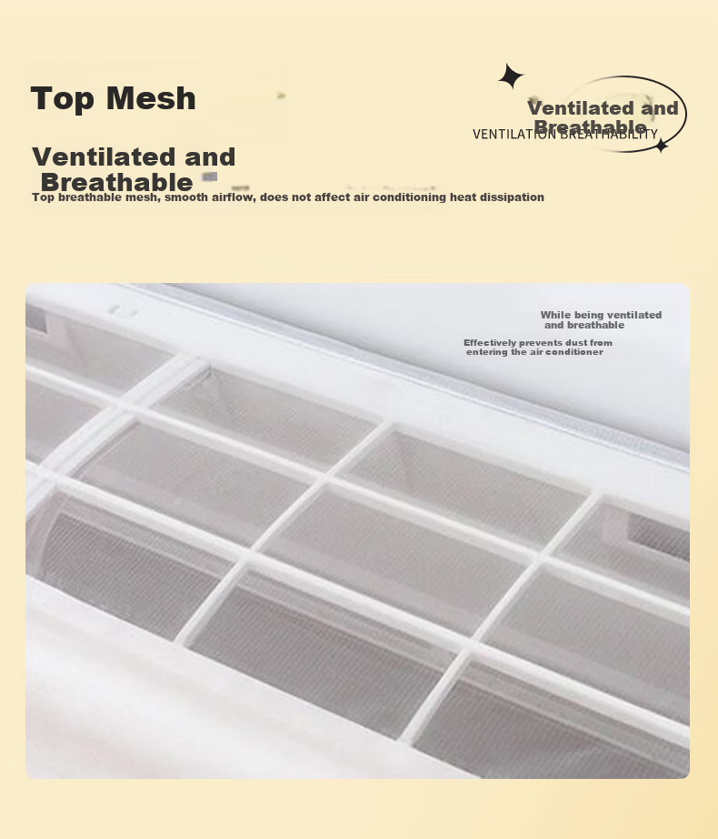 Leland Air Conditioner Dust Cover Maternity Windproof Curtain 1.5P-2P Multi-Brand Universal Air Conditioner Dream Home L1162 4
