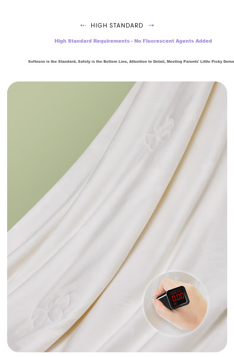 Luolai Children's Silk Quilt Baby A-Class 100% Cotton Silk All-Season Quilt Kindergarten Single Quilt Core 120*150cm 5