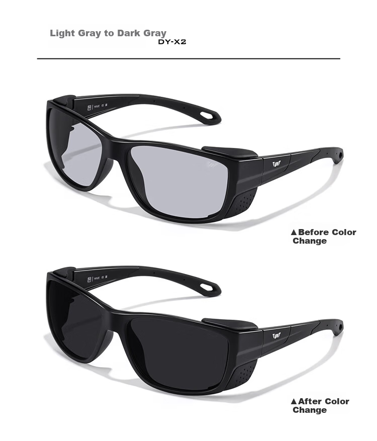 Bertha Fishing Sunglasses Polarized Outdoor Professional Anti-Glare Men Underwater Visible 3M Drift Watching Glasses 28