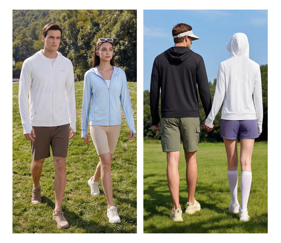 SUPIELD Full Spectrum UV Protection Jacket Professional Anti-UV Spring Summer Unisex Sun Protection Coat Optical White M 14