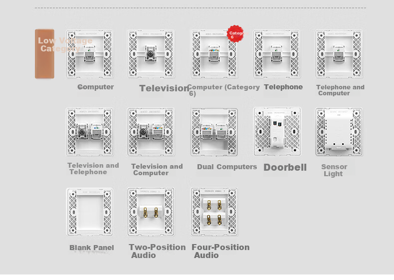 DELIXI CD821 Series 16A Three-Prong Air Conditioner Socket Star Silver Large Panel Switch Socket Panel 38