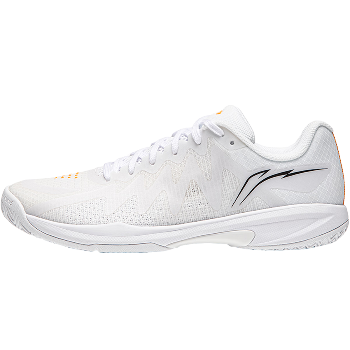 Li-Ning Table Tennis Shoes Ultra Light 1.0 Professional Competition Sports Training Shoes Breathable Non-Slip Shock-Absorbing Unisex White Size 40