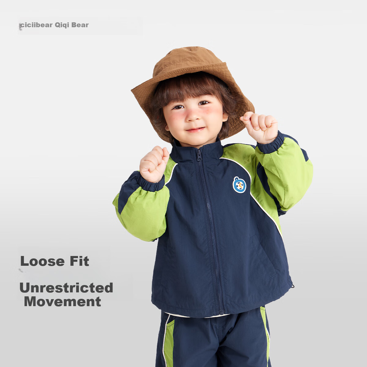 Ciciibear 2025 Spring New Baby Boys Sports Suit Autumn Children's Two-Piece Set