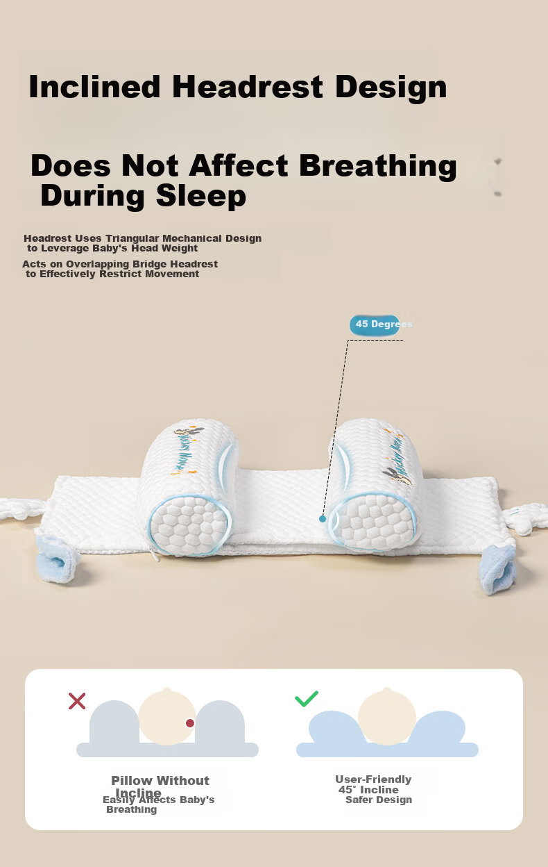 Disney Xiaomi Shaping Pillow Newborn 0-6 Months Infant Head Correction Pillow Mickey 9