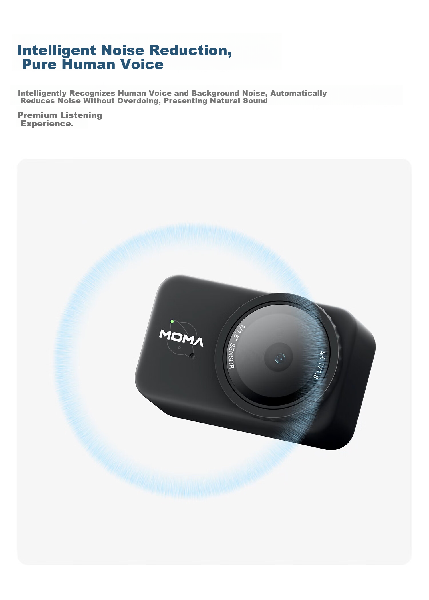 Mammoth [HD Quality] Mijing 4K Live Streaming Camera HD Beauty Built-in Microphone Intelligent Noise Reduction Professional Computer Live Streaming Webcam AI Auto Framing Streaming Device 10