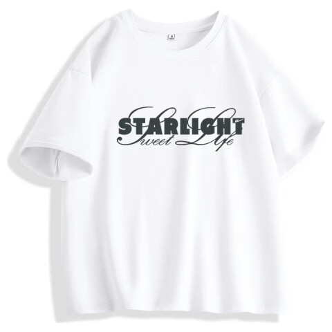Warrior Women's 2026 Summer New Cotton Short Sleeve T-Shirt Loose Fit Slim Outdoor Breathable Printed Top