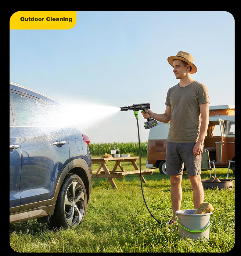 WITGOER High-Pressure Automatic Water Suction Car Washer Self-Priming Tap Water Connection Powerful Car Wash Machine Large Capacity for Car Wash Shops 34