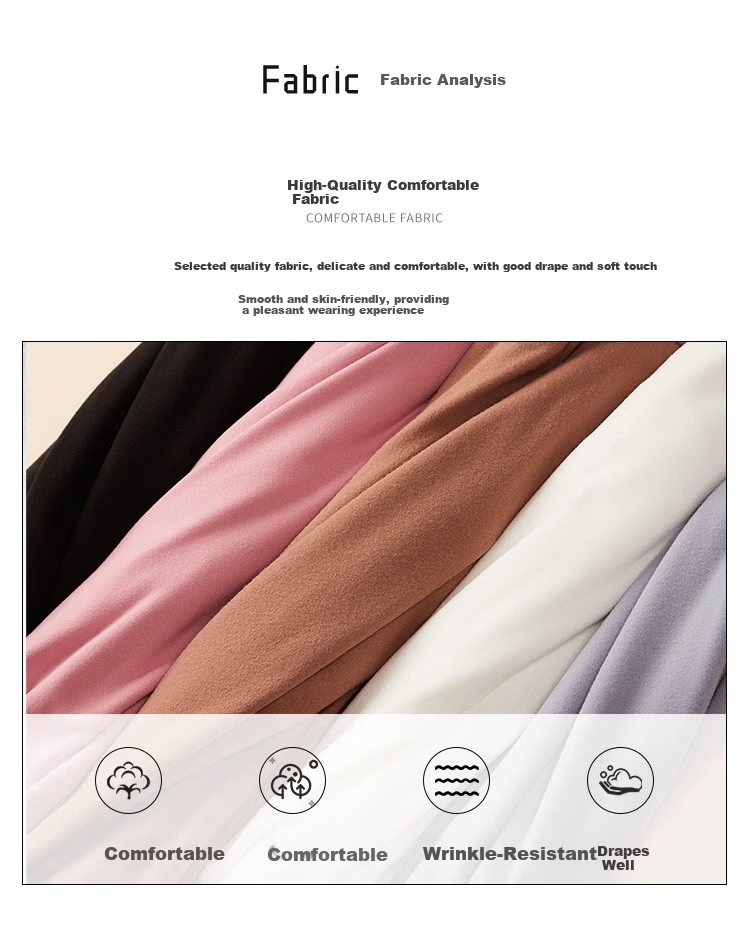 LangSha Women's Base Layer, Semi-Turtleneck Style, Basic Undershirt, Ladies' Long-Sleeve Ruffle Collar, Slim-Fit High-Elastic Top 6