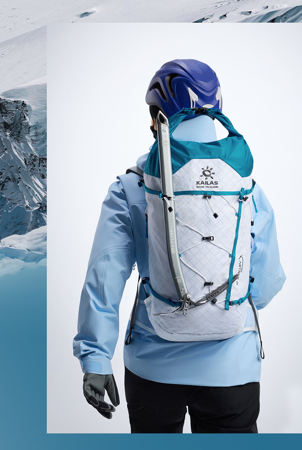 KAILAS Kailas Sky Dome II 20L Mountaineering Summit Backpack Outdoor Lightweight Durable Water-Resistant Hiking Climbing Backpack 1