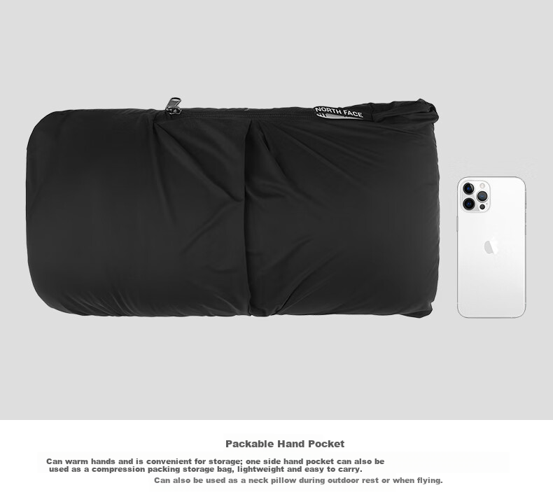 The North Face ICON 1996 NUPTSE Goose Down Jacket US Version Autumn Winter New 3C8D GOE Black S 4