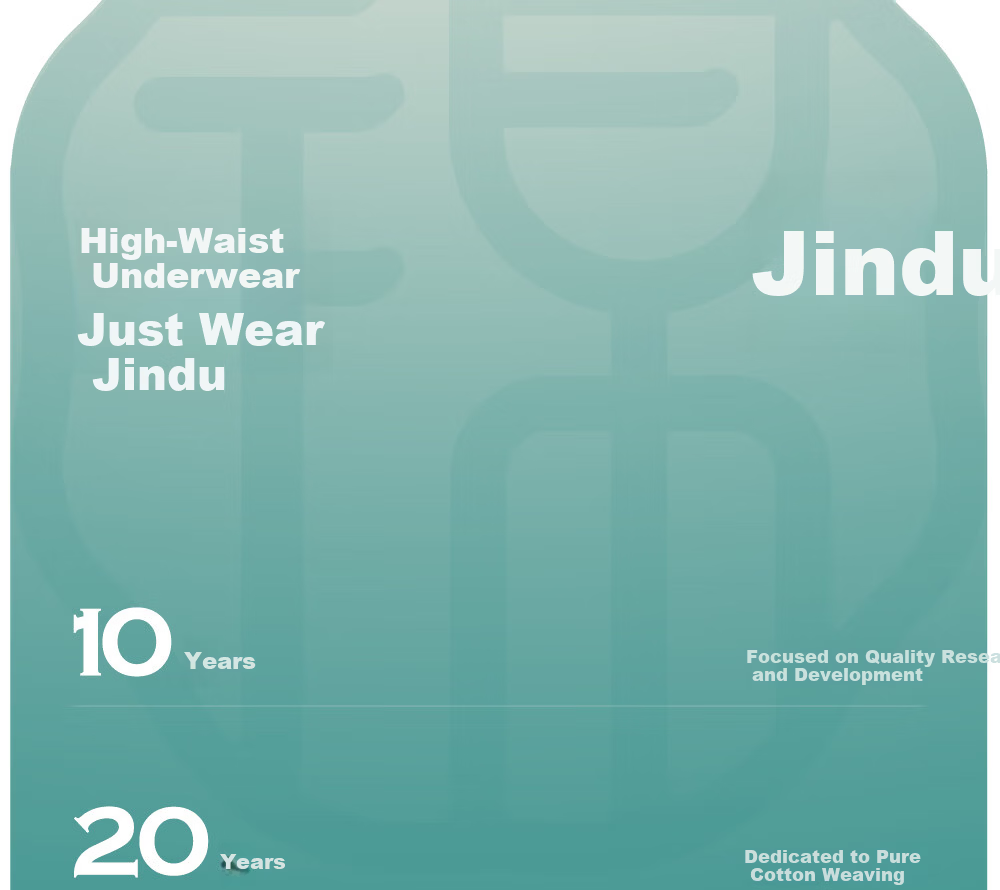 Jindu Medical Grade Women's Cotton Antibacterial 100% Cotton Extended Crotch High Waist Triangle Shorts 2025 New Model 22