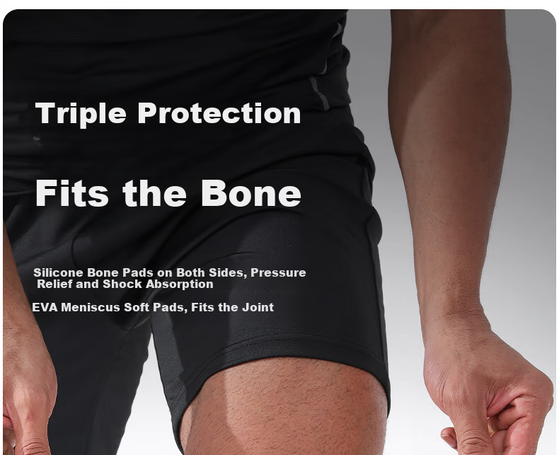 361° Knee Brace for Meniscus Injury, Medical Effusion, Sports Ligament Support, Knee Arthritis Protector, Summer Running and Hiking 6