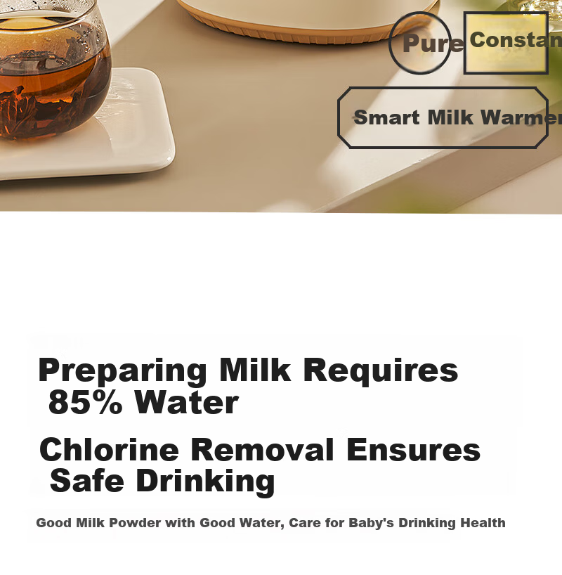 Xinbei Glass Milk Warmer with Coated Base Model 8253 2