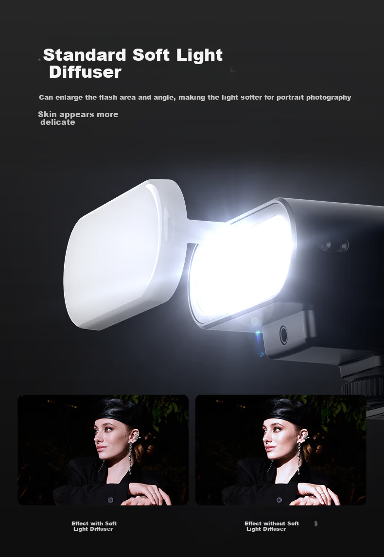 NEEWER Vintage Portable On-Camera Flash Hot Shoe Light for Sony Fuji Nikon Panasonic Leica Olympus Canon DSLR Mirrorless Cameras 11