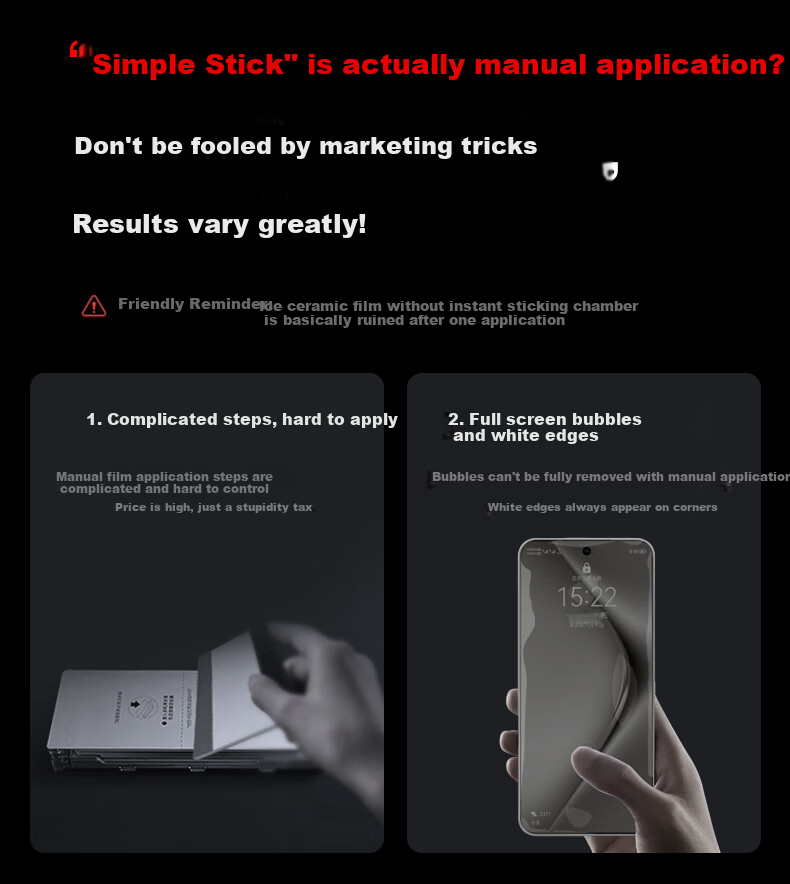 DIVI Ice Porcelain Film 3-Pack for Huawei Pura70pro Full Glue P70pro+/Ultra Tempered Glass Screen Protector HD Soft Anti-Fingerprint Full Coverage Dust-Free 3