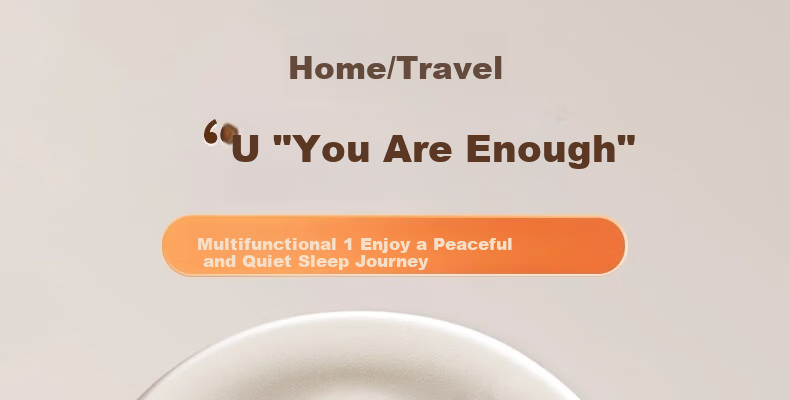 Jingmao U-Shaped Neck Pillow Nap Pillow Travel Cervical Pillow Office Car Airplane Neck Support Pillow 2