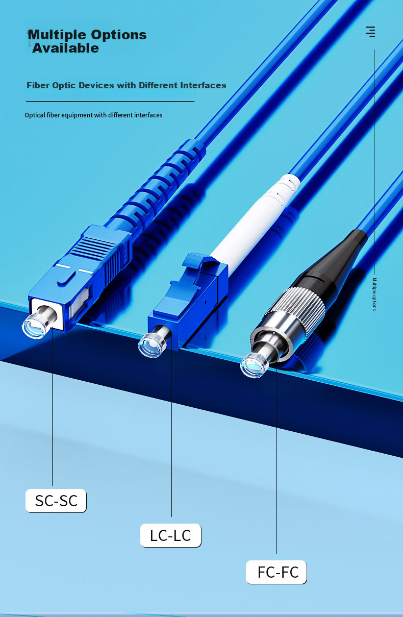 SHOCHAN Outdoor Single-mode Armored Aerial Optical Cable 2/4/6/8 Core Pre-terminated Fiber Optic Patch Cord Fusion-free Outdoor Drop Fiber Cable Outdoor Pre-terminated Cable 50m 2 Core SC SQ-GT10Y 1