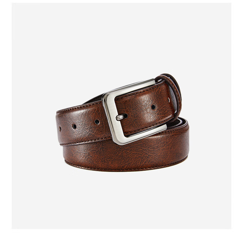 CARTELO Men's Genuine Leather Casual Versatile Pin Buckle Belt Valentine's Day Birthday Gift for Boyfriend Husband Dad 7