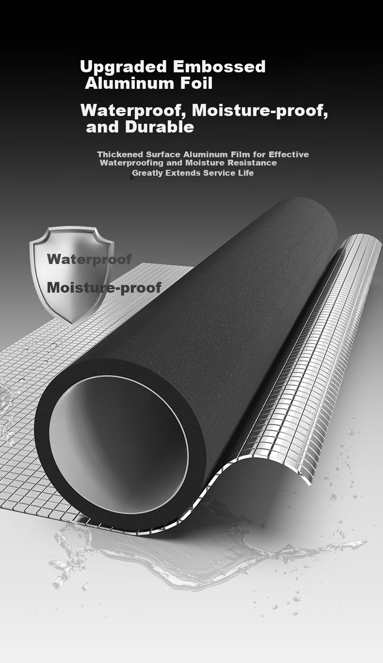 Yipai Soundproofing Cotton Damping Sheet for Drainpipe, Thickened Noise-Absorbing Cotton for Bathroom Drain Sound Insulation Material 11