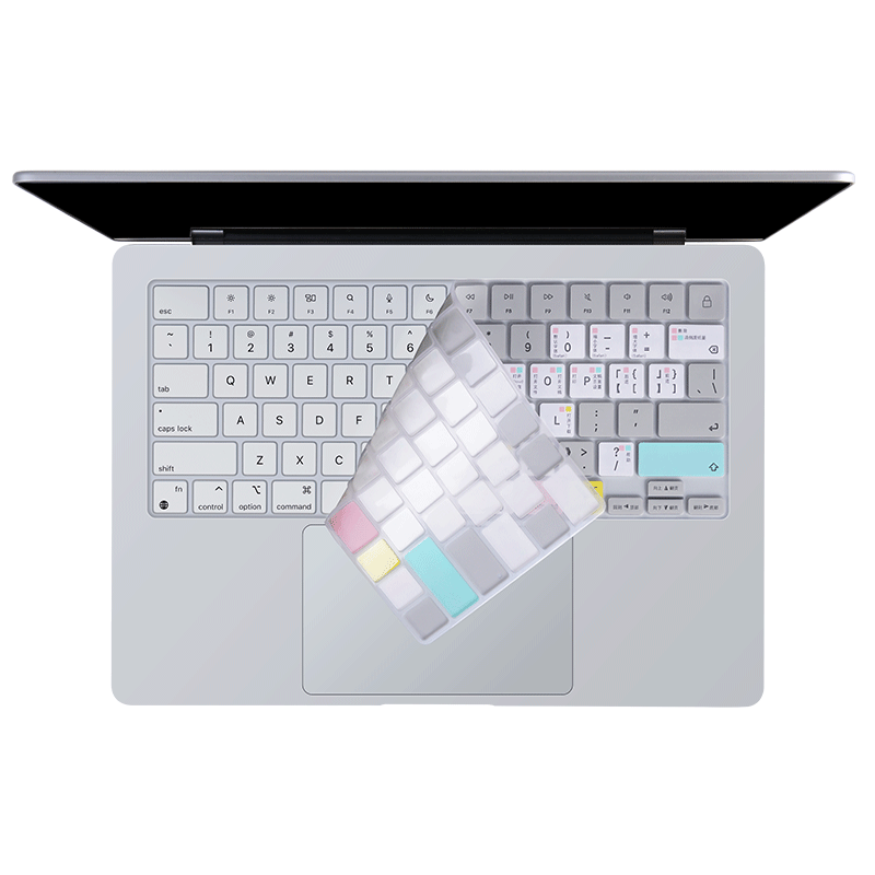 Jichuan [Shortcut Key] Apple MacBook Neo 13-inch A18 Pro Silicone Keyboard Cover 2026 Laptop Keyboard Protector Dustproof Cover Without ID Key