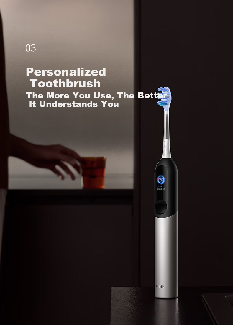 Huawei Smart Choice usmile Electric Toothbrush Smart Toothbrush Adult Couple Gift for Boyfriend/Girlfriend U7 Pro Glacier Blue Birthday Gift 10