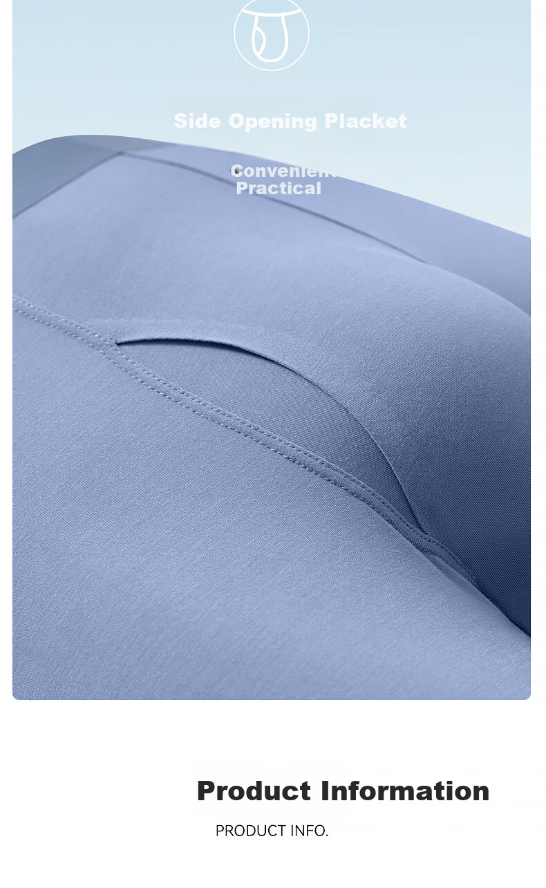 Ziyouxi Men's Seamless Slim-Fit Thermal Underwear Long Johns, Antibacterial And Anti-Mite, Autumn And Winter Inner Wear, Lightweight And Warm Men's Thermal Pants 8