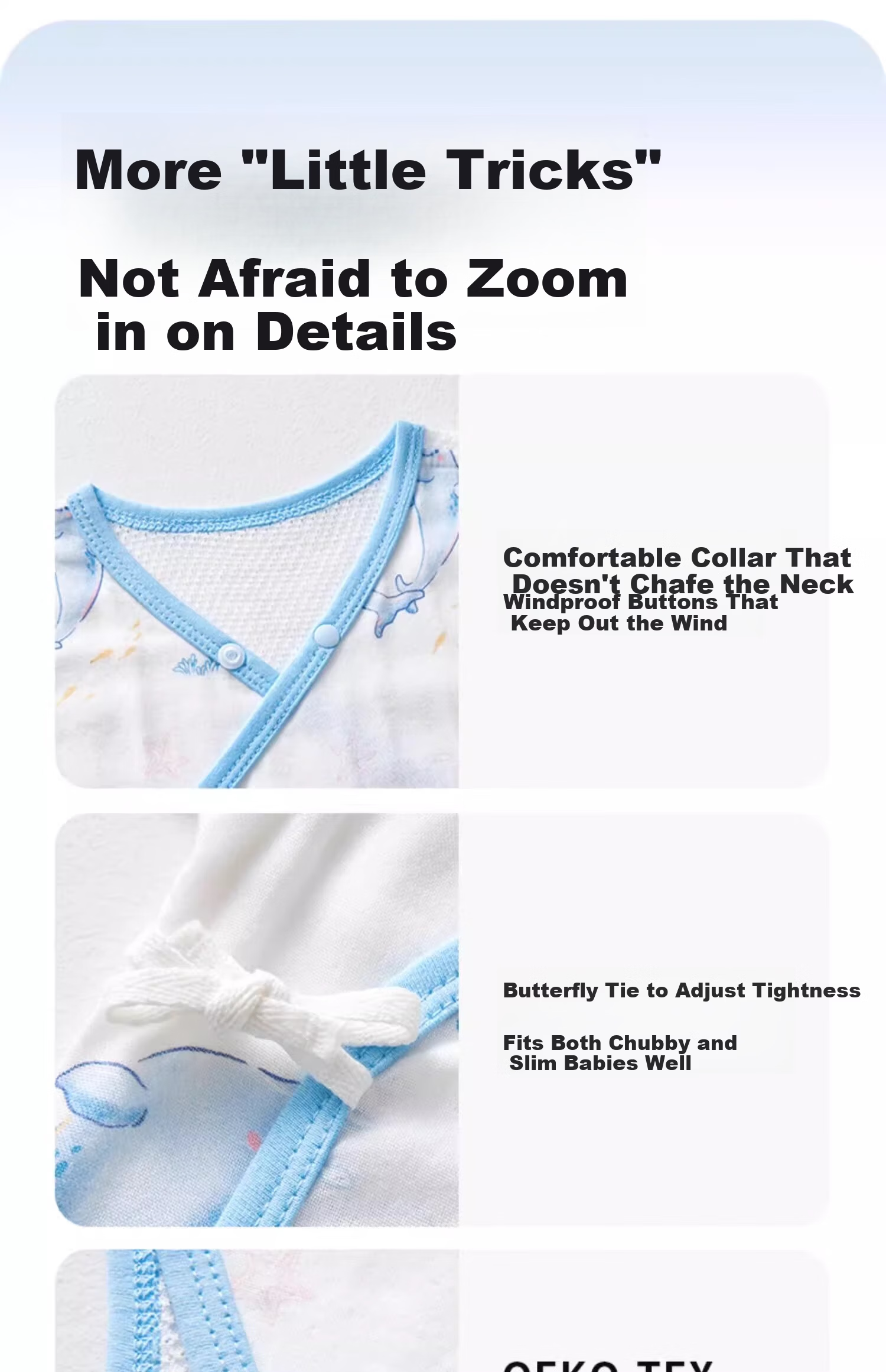 Aibedila Baby Romper Spring Summer Short Sleeve Newborn Cotton Bodysuit Size 80 14
