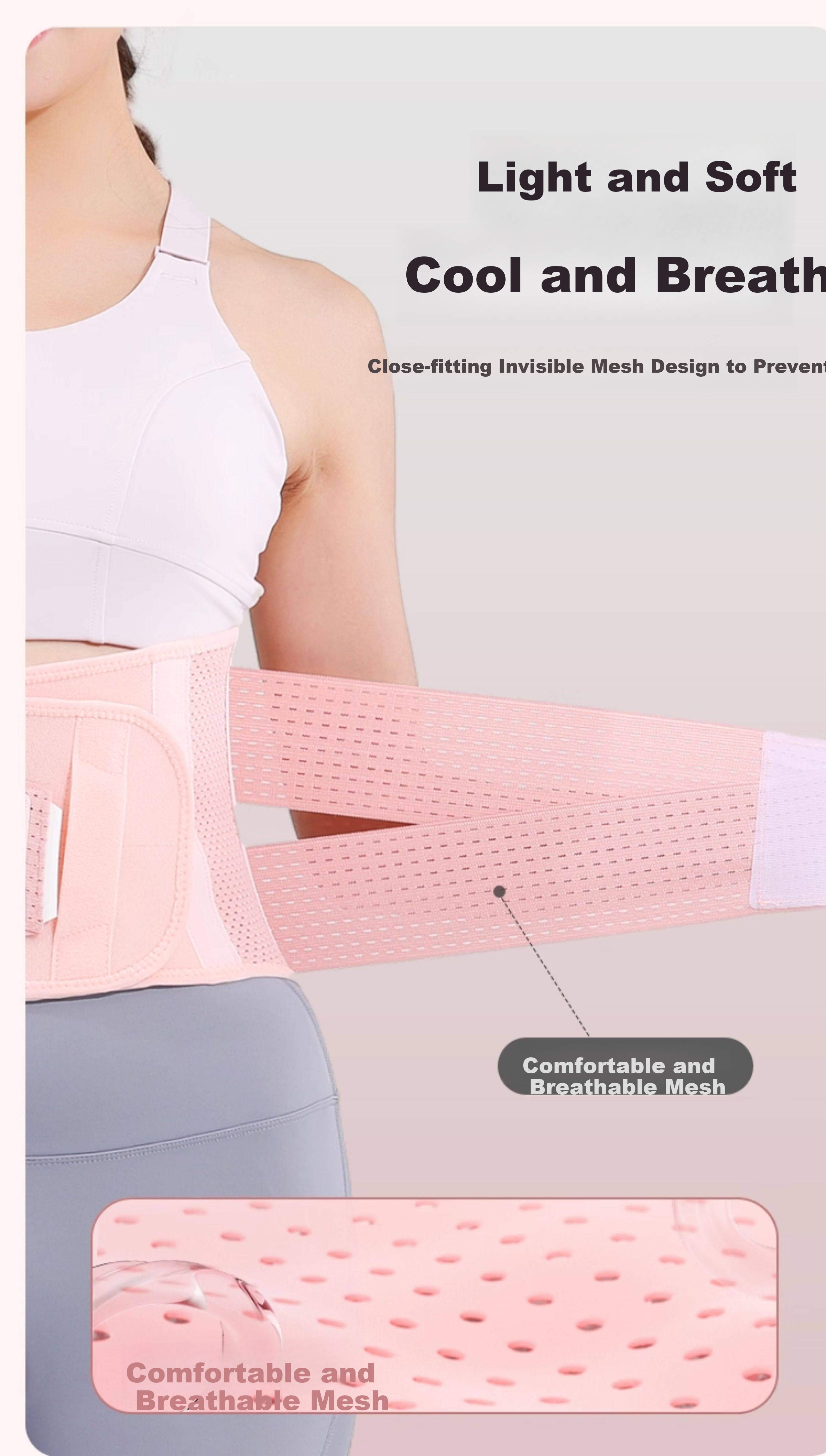 Anta Sports Waist Support Belt for Men and Women, Professional Lumbar Brace for Long Sitting, Pain Relief, Abdomen Shaping, Waist Training, Fitness Support Belt 21