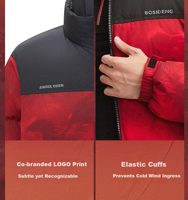 Bosideng Off-Season Winter Down Jacket Unisex Couple Short Fashion Casual Thickened Stand Collar Puffer Coat 11