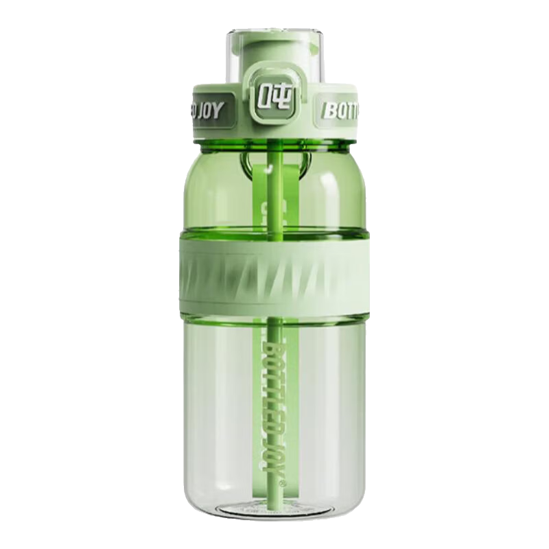 Dundun Bottled Joy Large Capacity Tritan Summer Water Bottle, Portable Sports Water Jug, Plastic Cup, Student Water Bottle