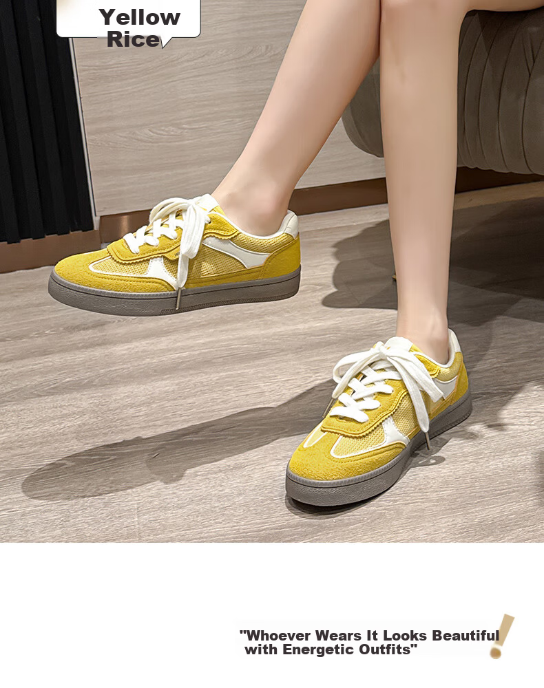 Warrior Women's Shoes 2026 New Summer Classic Retro Sneakers Comfortable Breathable Casual Shoes Beige Green Size 35 11