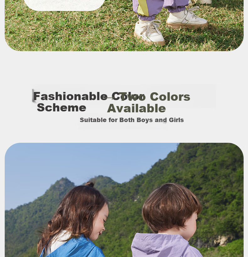 Ciciibear Boys' Spring Outfit Set, Children's 2024 New Sportswear Set, Toddler Spring Clothes, Boys' Outdoor Wear 9