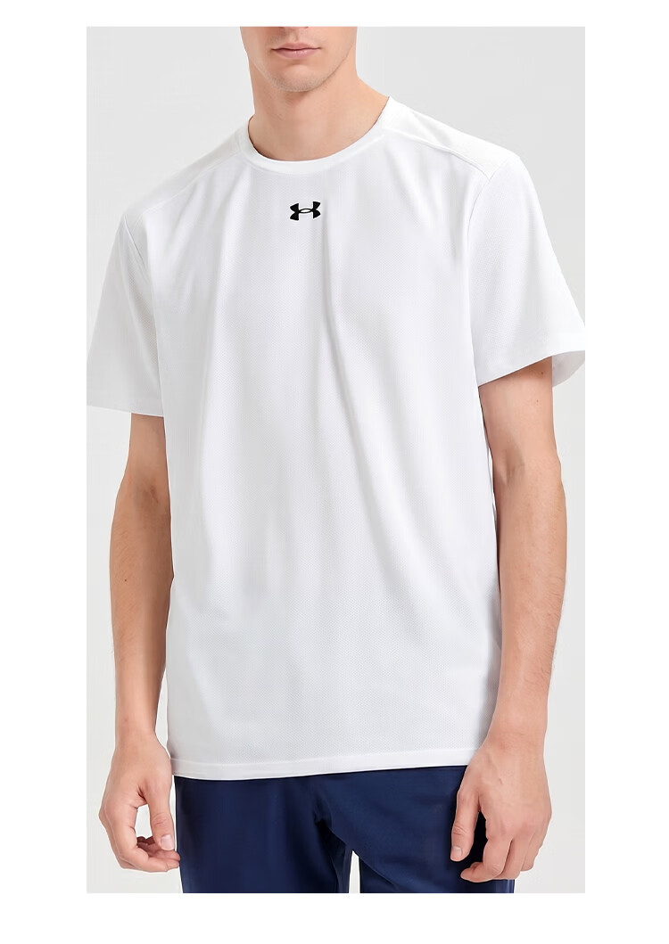 Under Armour Men's Quick-Dry Short Sleeve Sports T-Shirt Casual Comfortable Running Basketball Training Top 6