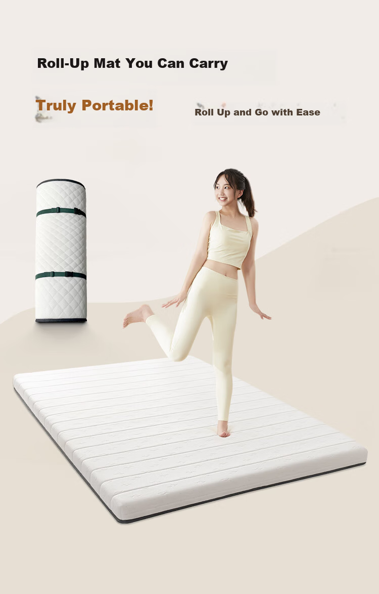 Golden Oak Thailand Natural Latex Mattress Rental Dormitory Mattress Composite Futon Tatami Mattress 150*200*6cm 1