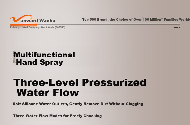 Vanward Surface-Mounted Shower Set Full Copper Faucet Pressurized Technology Bathing Rain Shower Set Home Gun Gray 13