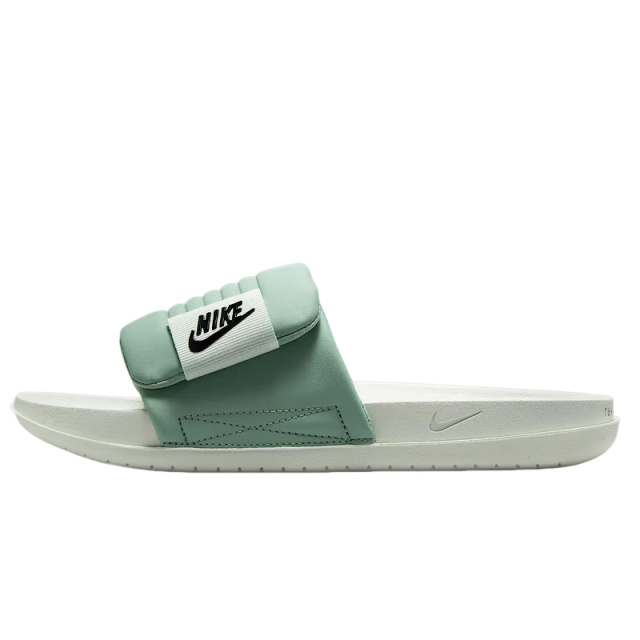 NIKE Women's Slippers, New Summer Style, Non-Slip Sports Sandals, Beach Shoes, DV1033-300 Green, Size 39