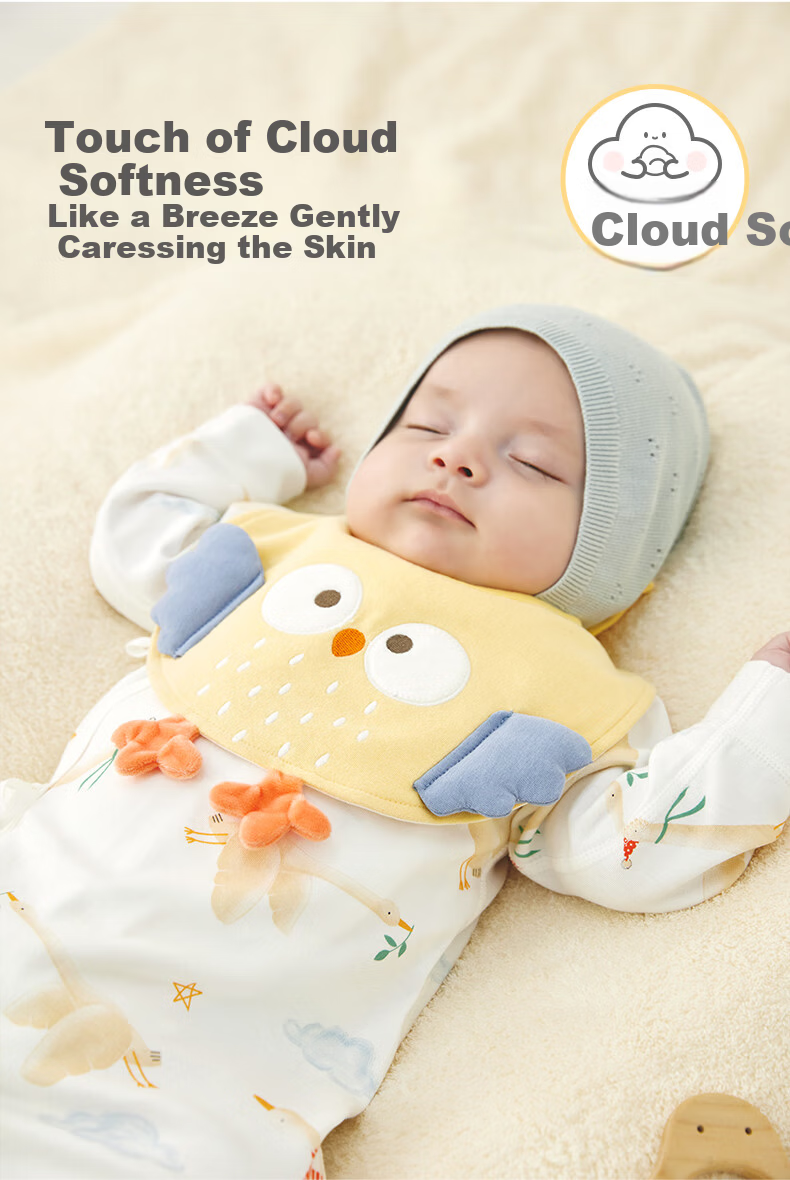 Wismorni Newborn Baby Spring and Autumn Cotton Monk Suit Baby Romper Jumpsuit Autumn Clothes 2