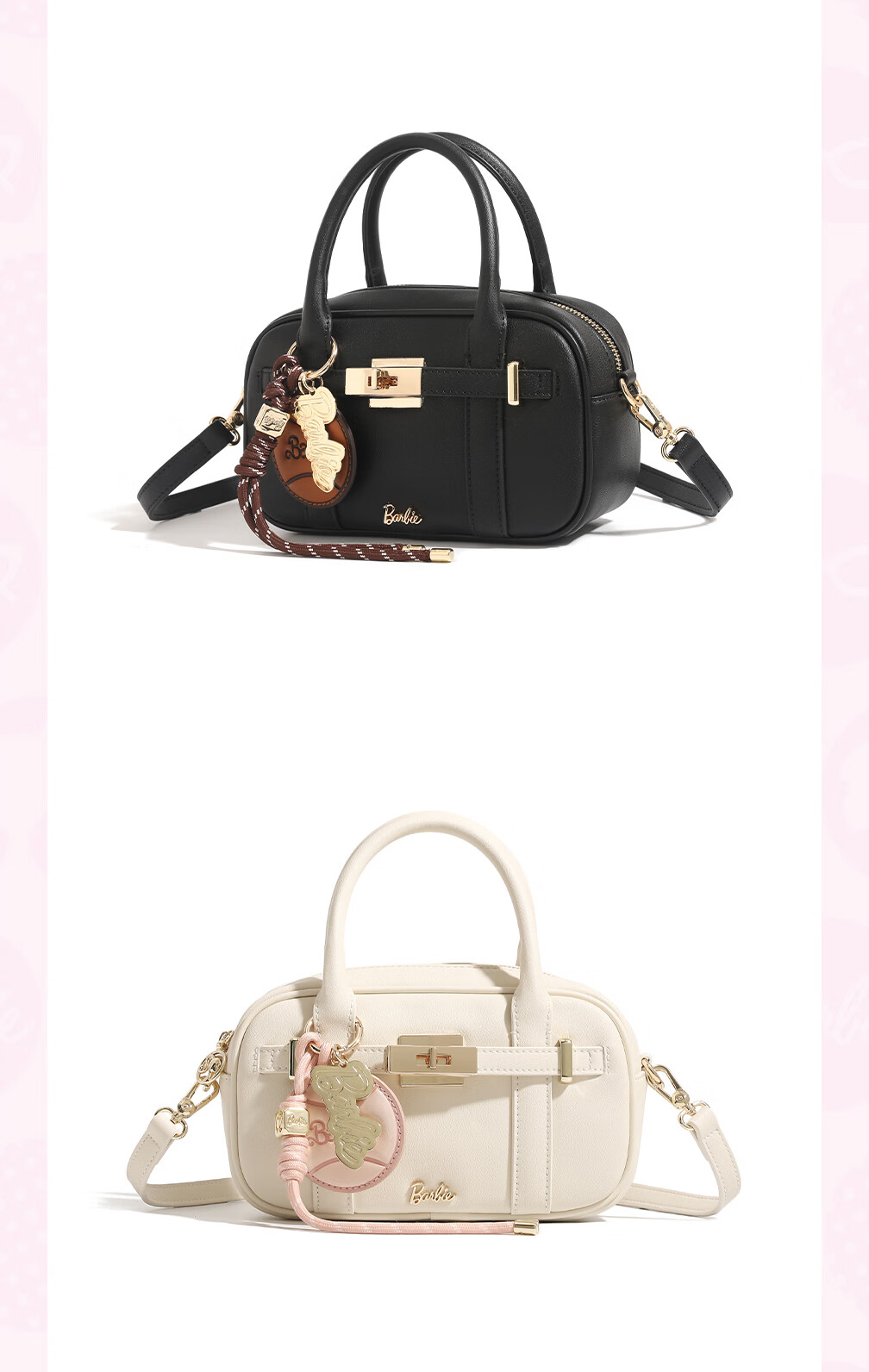 Barbie Women's Bowling Bag 2026 New Commuter Crossbody Handbag Birthday Valentine's Day Gift for Wife and Best Friend 12