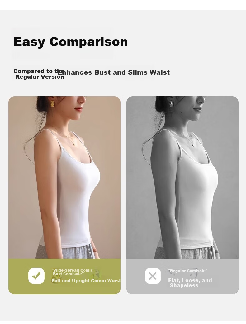 Woodpecker Comic Print Chest Padded Sleeveless Tank Top for Women Summer 2025 New Inner Wear Dark Heather Gray L 18