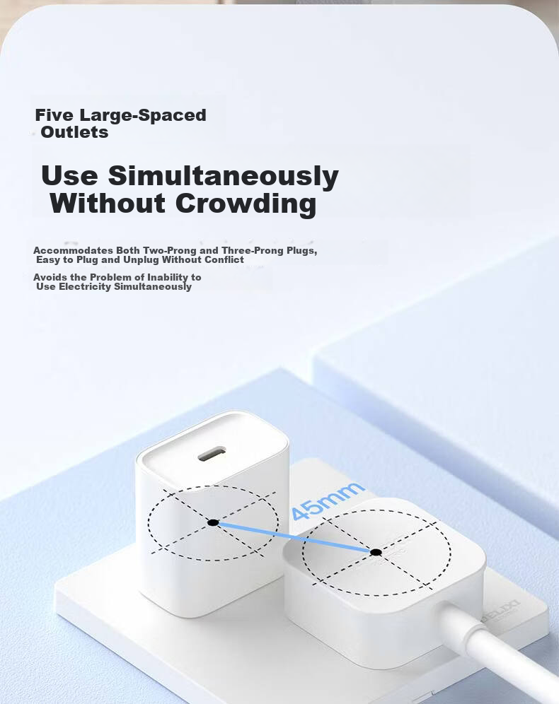 DELIXI Switch Socket CD806 Matte Frosted Cream Style Large Panel Two-Gang Double Control Han Yu White 20