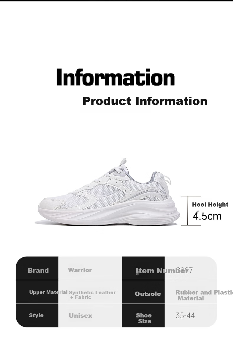 Huili Official Women's Shoes, Summer Breathable Mesh Sneakers, White Women's Shoes, Running Shoes for Women, All Black, Size 42 4