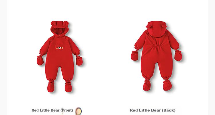 BALABALA balaOne Baby One-Piece Down Jacket Winter 2025 Outing Romper 208425120206 9