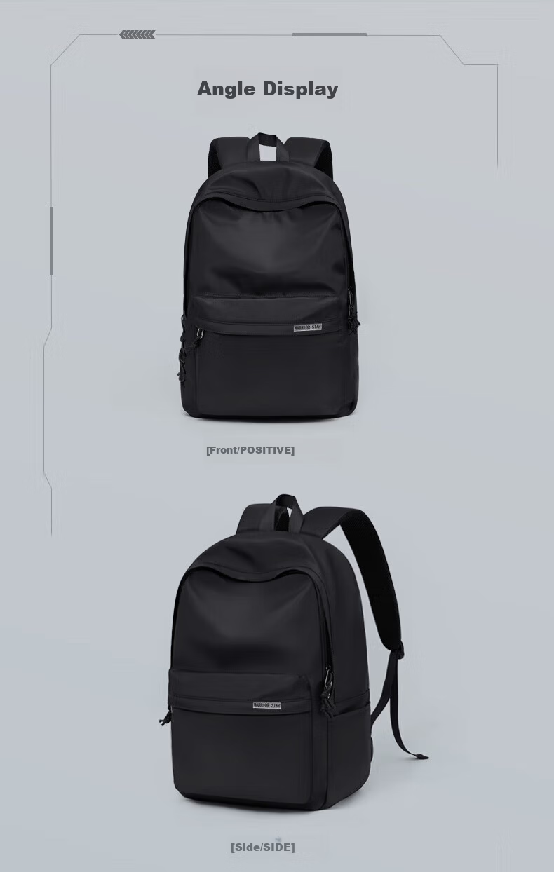 Warrior Men's Backpack Travel Business Thickened Laptop Compartment Double Shoulder Bag College Student School Bag Adult Travel Bag 13